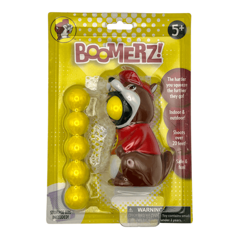 Buc-ee's Boomerz! Toy - Squeeze & Launch