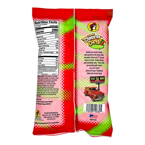 Crunchy Chees-ee Curls - Hot ’N Spicy Limón