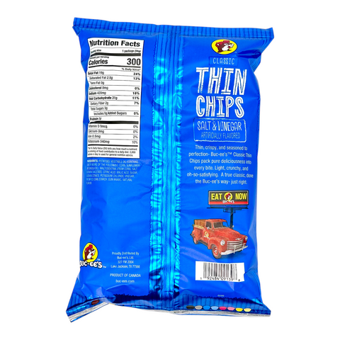 Classic Thin Chips - Salt & Vinegar