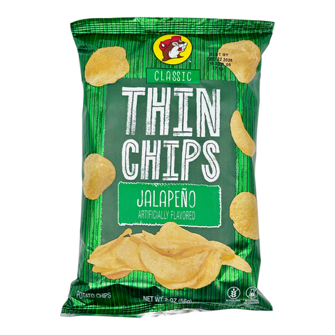 Classic Thin Chips - Jalapeño