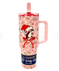Buc-ee's Christmas 2026 40oz Fit Forty Pro Pink Winterberry Tumbler