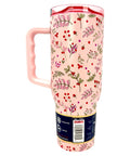 Buc-ee's Christmas 2026 40oz Fit Forty Pro Pink Winterberry Tumbler