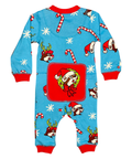 Blue infant onesie - comfortable cotton blend