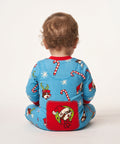 Buc-ee's Christmas 2026 Blue Infant Onesie