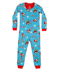 Bright blue youth onesie - soft blend fabric