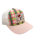 Pink brim hat - comfortable and stylish for winter wear