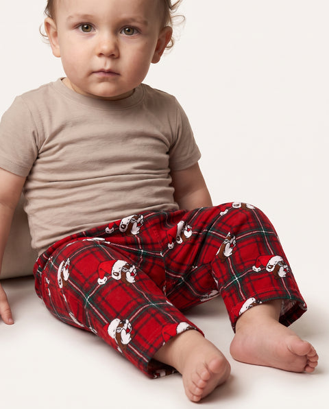 Buc-ee's Christmas 2026 Plaid Infant Pajama Pants