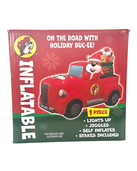 Buc-ee's Christmas 2026 Santa Truck Inflatable