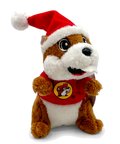 Buc-ee’s Christmas Santa Beaver Plush Ornament