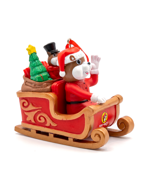 Buc-ee’s Christmas Sleigh Ornament