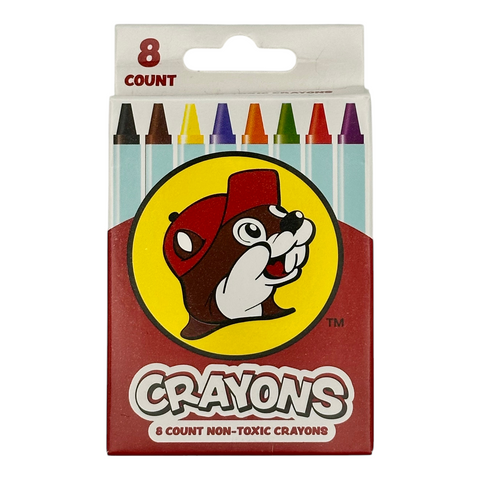 Buc-ee’s 8-Count Crayons