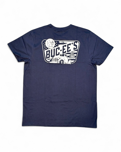 Navy blue t-shirt - modern fit