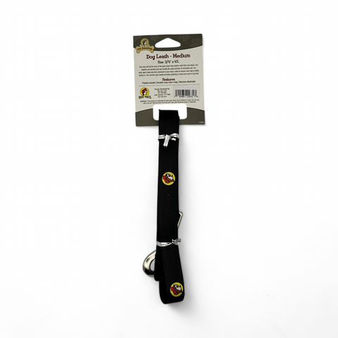 Black Buc-ee's Dog Leash