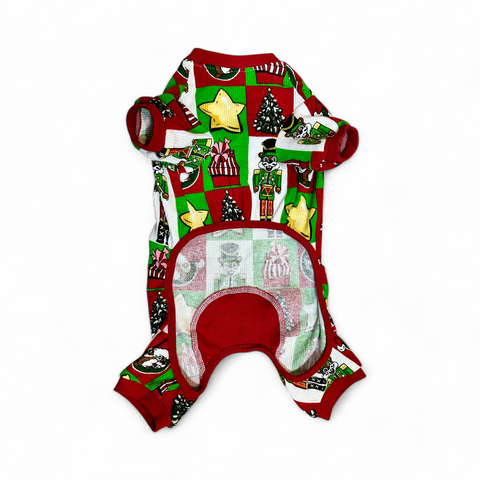 Dog Christmas Themed Onesie