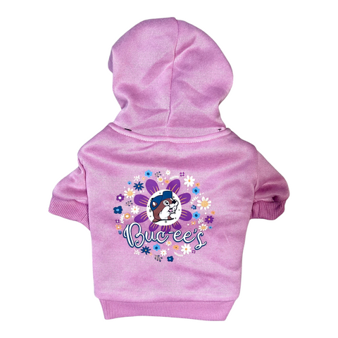 Buc-ee’s Pink Floral Dog Hoodie
