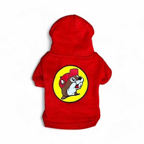 Classic Red Dog Hoodie