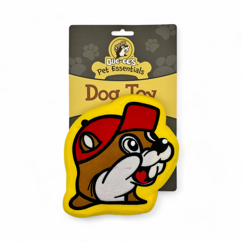 Foam-Stuffed Buc-ee Dog Toy