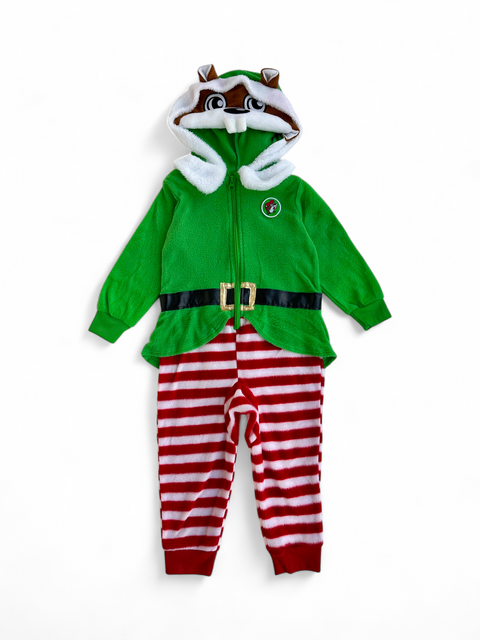 Youth Christmas Elf Beaver Suit