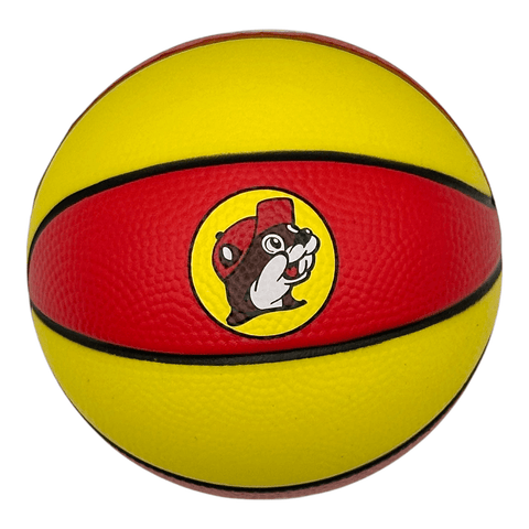 Buc-ee’s Small Foam Basketball – Red & Yellow