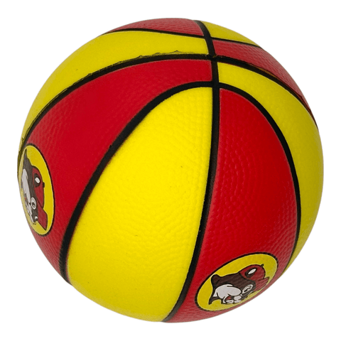 Buc-ee’s Small Foam Basketball – Red & Yellow