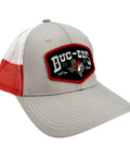 Buc-ee’s Adult Gray Snapback Hat – Texas Flag Mesh Back