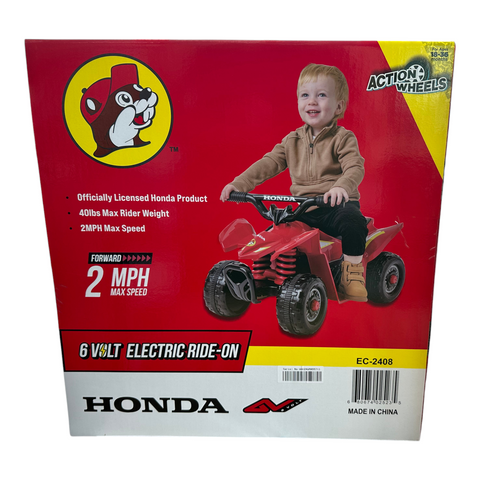 Officially Licensed Honda Ride-On Buc-ee's 4-Wheeler