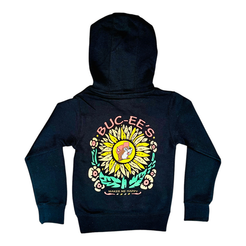 Youth "Buc-ee’s Makes Me Happy" Black Hoodie