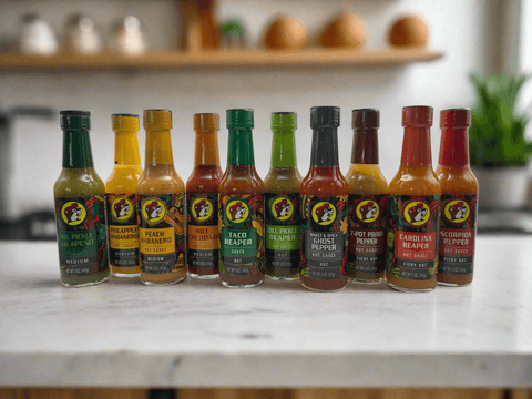 Hot Sauce Fiery Hot (7-Pot Primo Pepper)