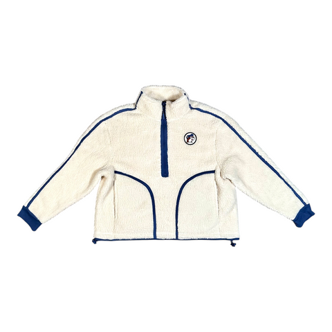 Buc-ee's Adult 1/2 Zip Sherpa Jacket