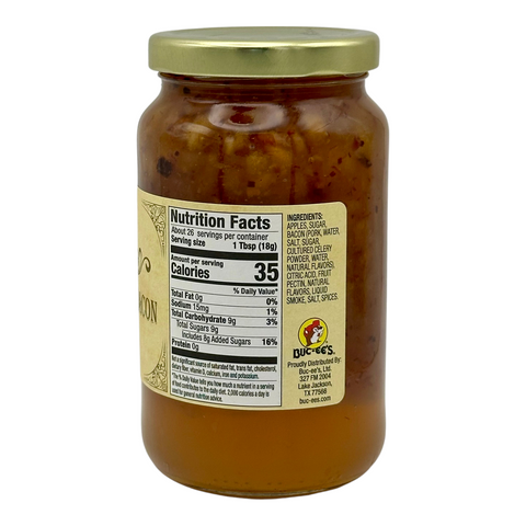 Buc-ee’s Apple Maple Bacon Jam – No HFCS, Gluten-Free, USA-Made