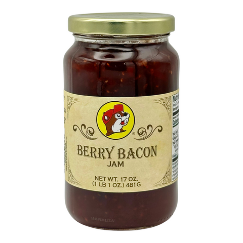 Buc-ee’s Berry Bacon Jam – No HFCS, Gluten-Free, USA-Made