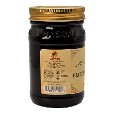 Buc-ee’s Blueberry Jalapeño Jam – No HFCS, Gluten-Free, USA-Made