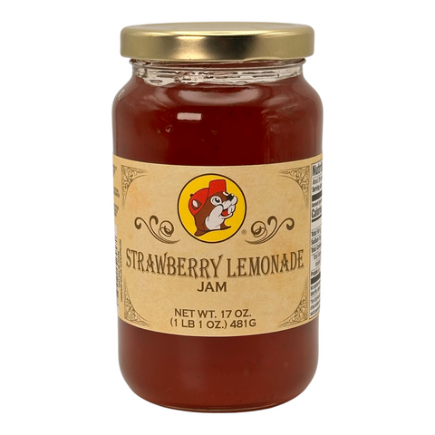 Buc-ee’s Strawberry Lemonade Jam – No HFCS, Gluten-Free, USA-Made