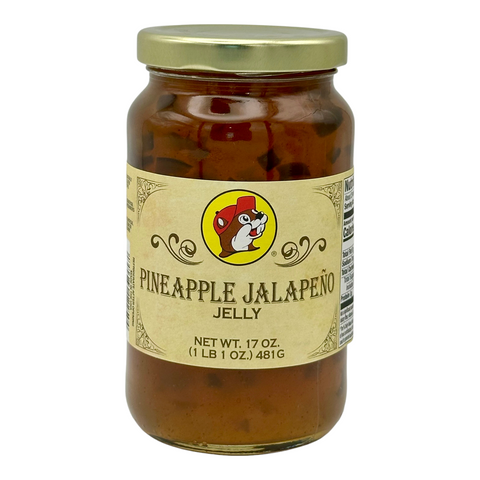 Buc-ee’s Pineapple Jalapeno Jelly – No HFCS, Gluten-Free, USA-Made