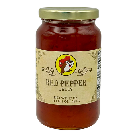 Buc-ee’s Red Pepper Jelly – No HFCS, Gluten-Free, USA-Made