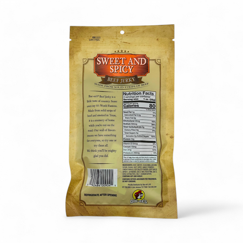 Sweet and Spicy Beef Jerky