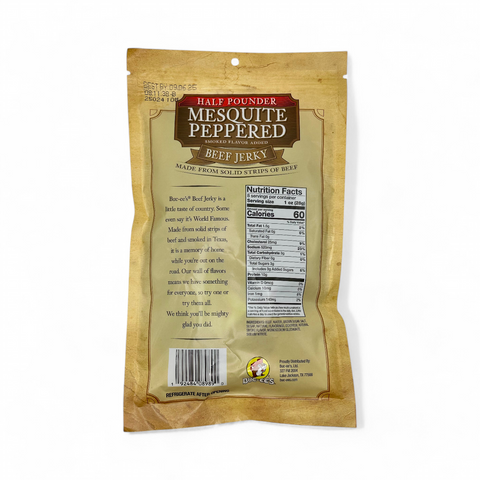 Mesquite Peppered Beef Jerky