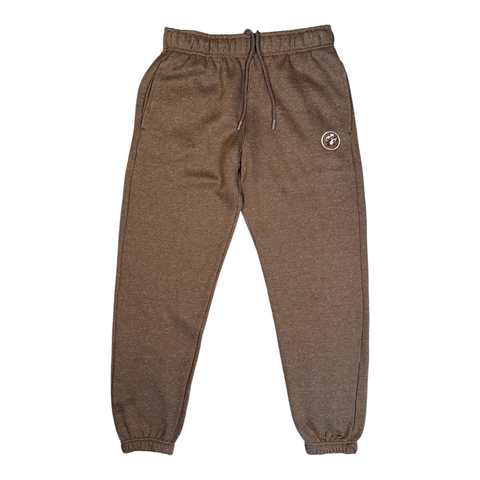 Adult Classic Buc-ee's Fleece Jogger - Brown