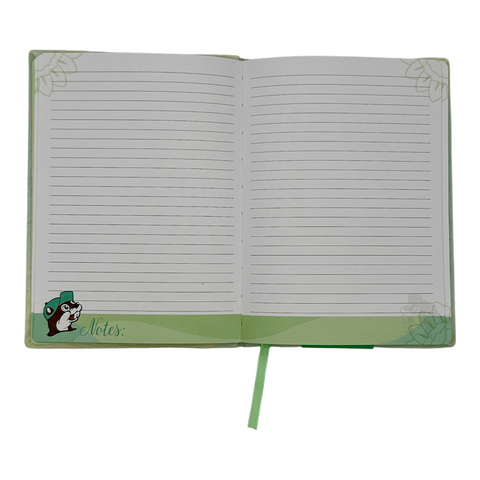 Buc-ee’s Soft Padded Journal – Green or Pink