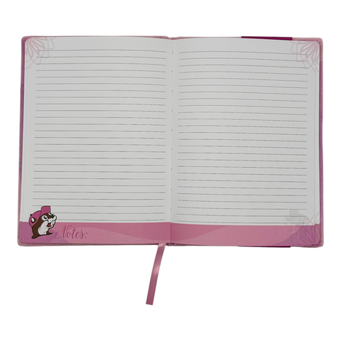 Buc-ee’s Soft Padded Journal – Green or Pink