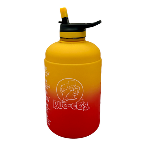 76oz Red And Gold Hydration Jug with Carry Handle