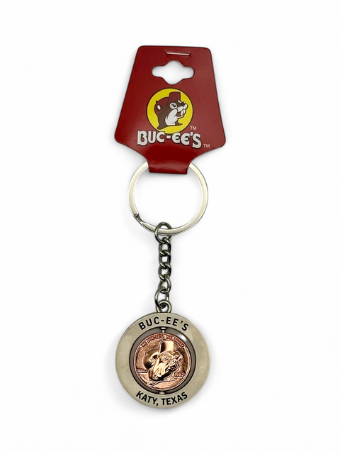 Penny Location Texas Keychain