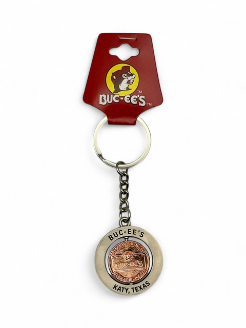 Penny Location Texas Keychain