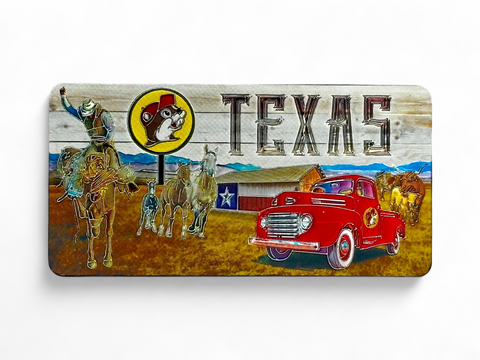 Double Sided Texas Magnet