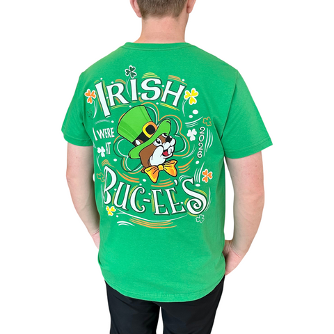Buc-ee's St. Patrick's Day 2026 Green Adult T-Shirt