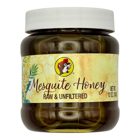 Buc-ee’s Mesquite Honey – Raw and Unfiltered 12oz