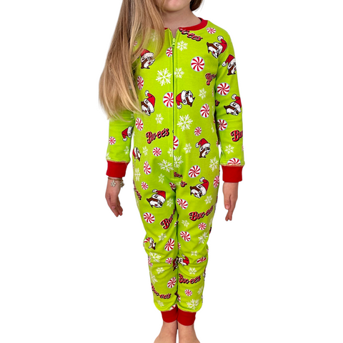Buc-ee's Toddler Christmas 2025 Onesie Pajamas