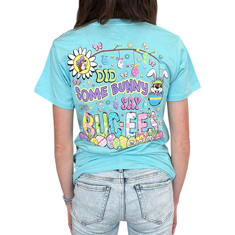 Buc-ee's Easter 2026 Light Blue Adult T-Shirt