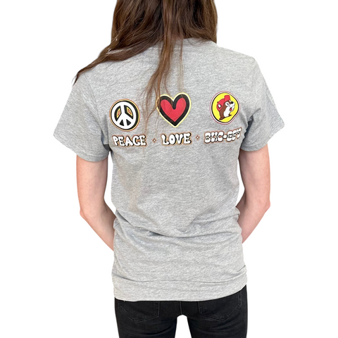 Buc-ee's "Peace, Love, Buc-ee's" T-Shirt