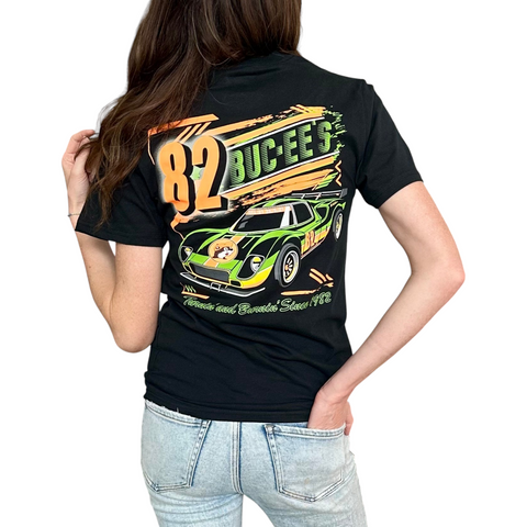 Buc-ee's Adult Black "Turnin' and Burnin' Since 1982" T-Shirt